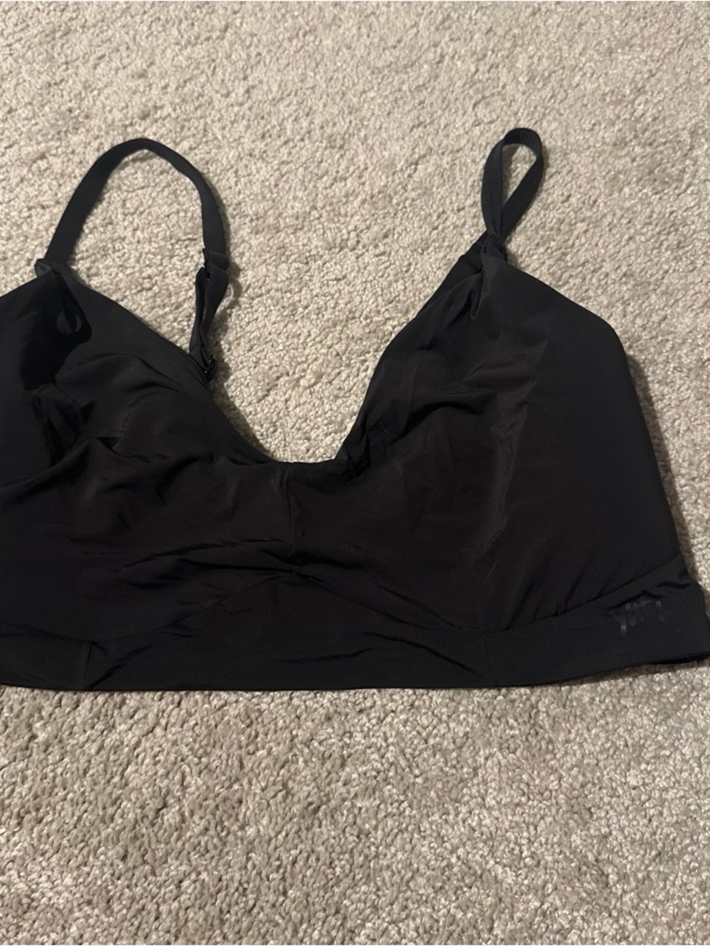 YITTY Black Seamless Wire-Free Bralette